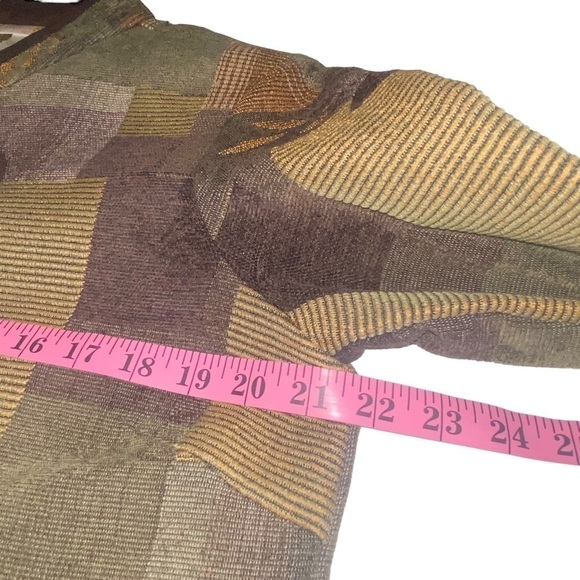 Preswick & Moore Shades of Green Full Zip Front Jacket Blazer Petite L - Picture 8 of 9